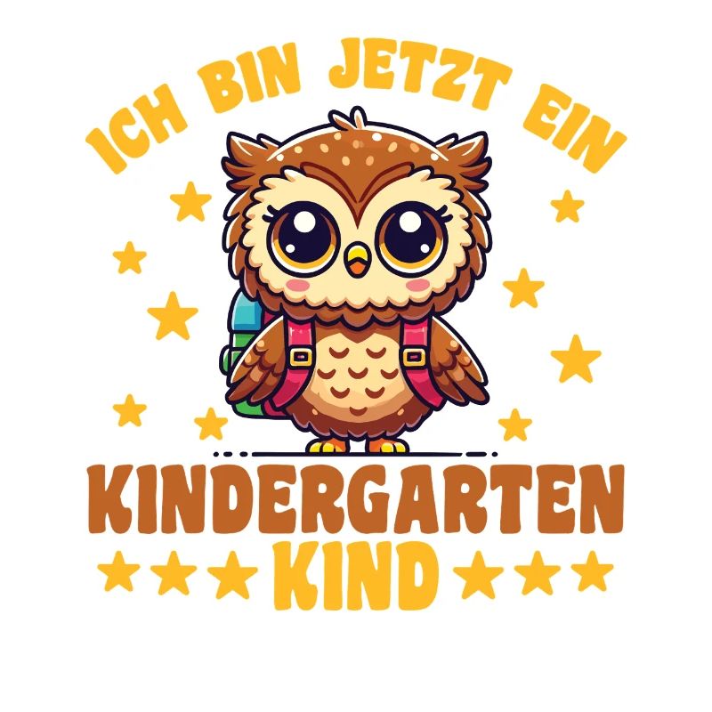 Kindergarten Eule Ich bin jetzt ein