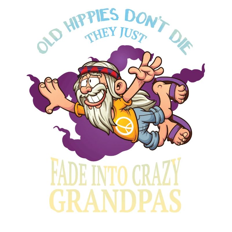 Les vieux hippies Ne meurent pas, Vous deviendront Facile