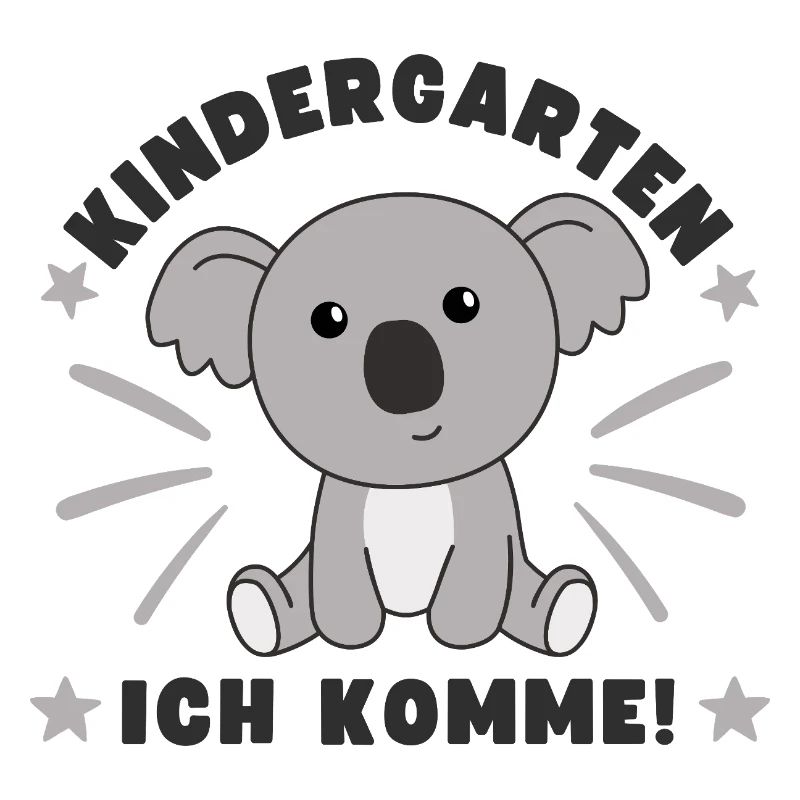Kindergarten Ich Komme Kindergartenkind Koala