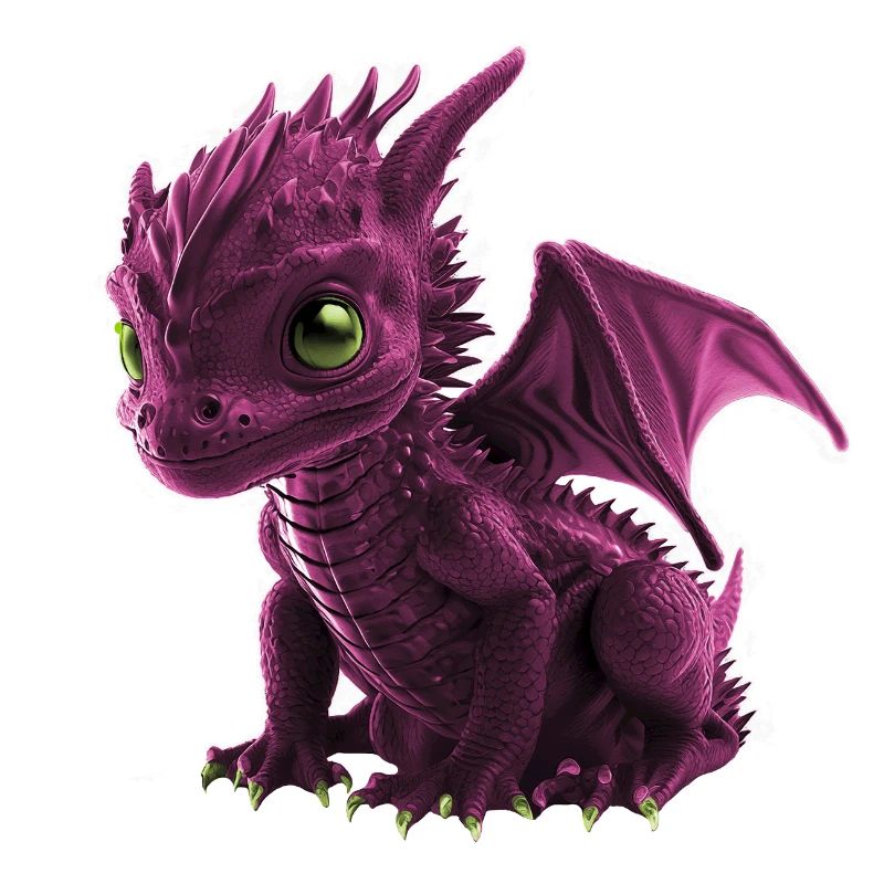 Pinker Baby Drache