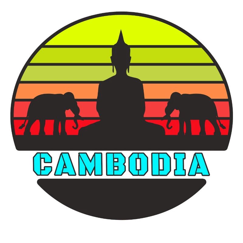 Cambodia / Buddha / Elephant / Gift
