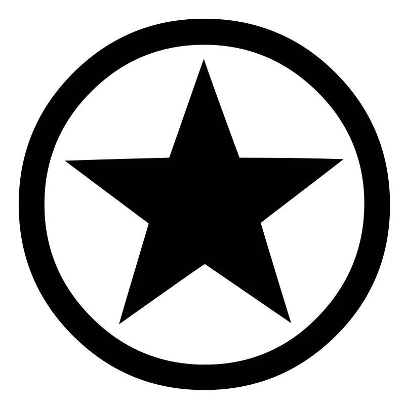 Star Inside Circle