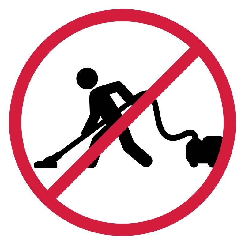No Vacuuming