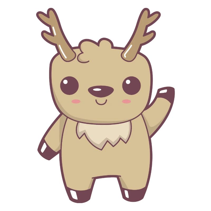 Reindeer kawaii