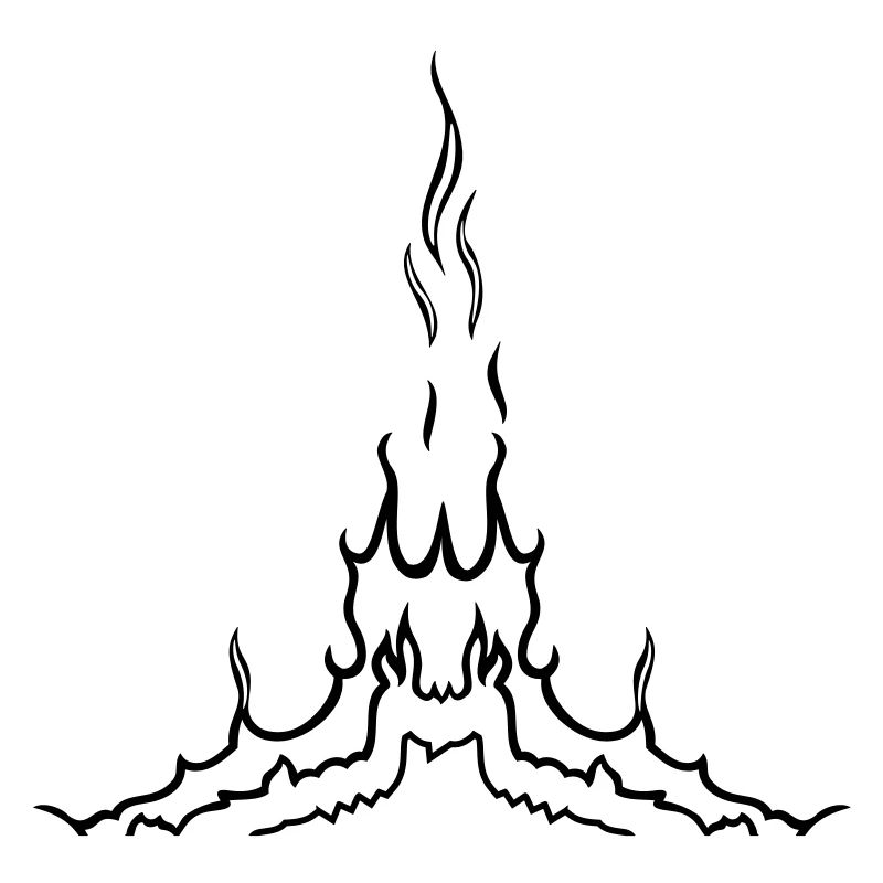 fire flames
