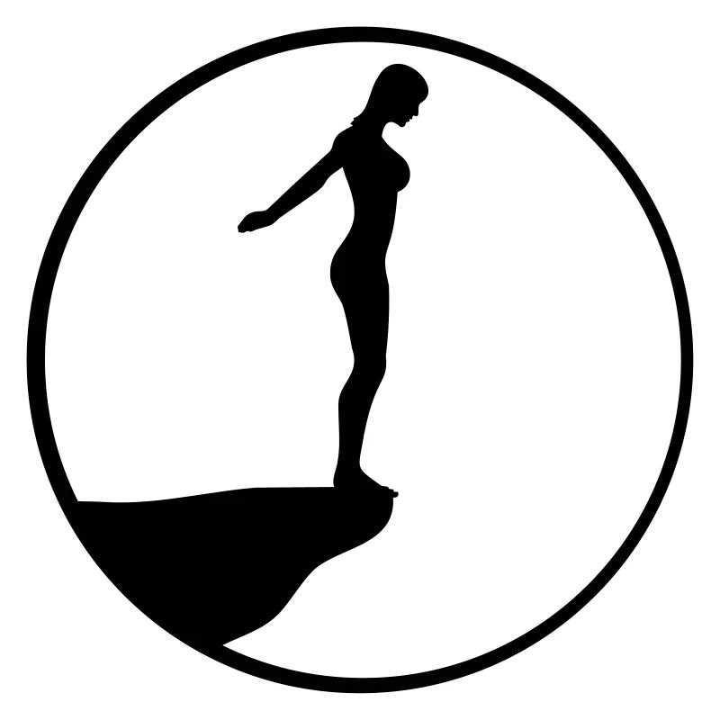 Klippenspringerin Logo Design