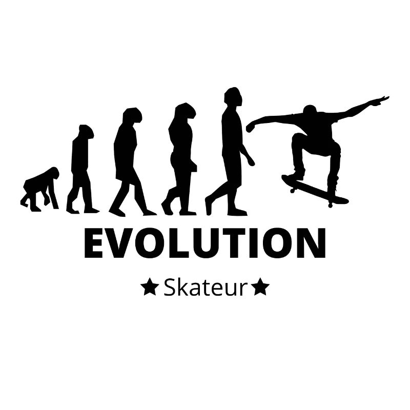 Evolution - Skateboarder