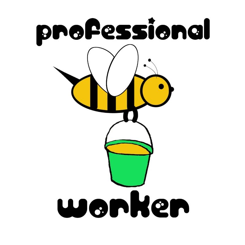Bee, bees as professional workers