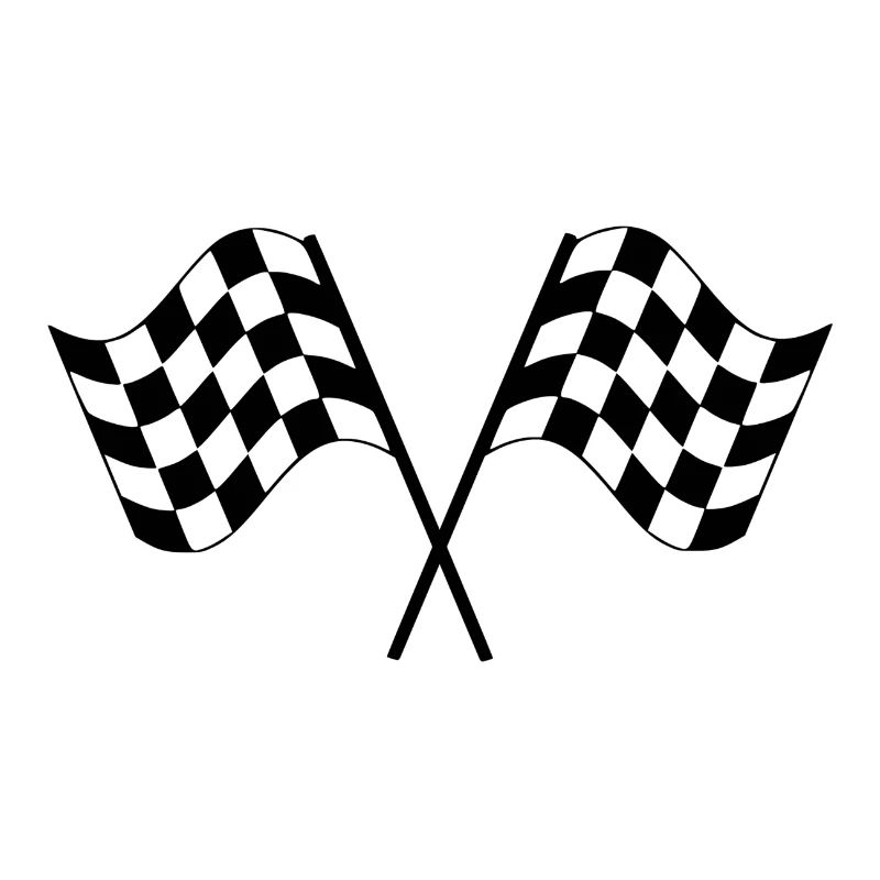 Checkered Racing Flags