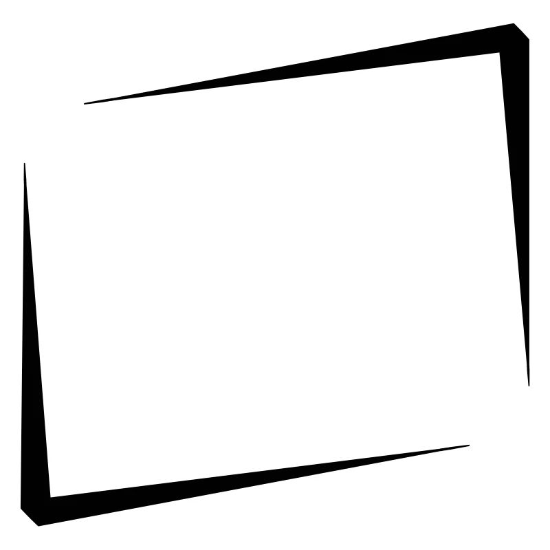 Rectangle de bouclier cool