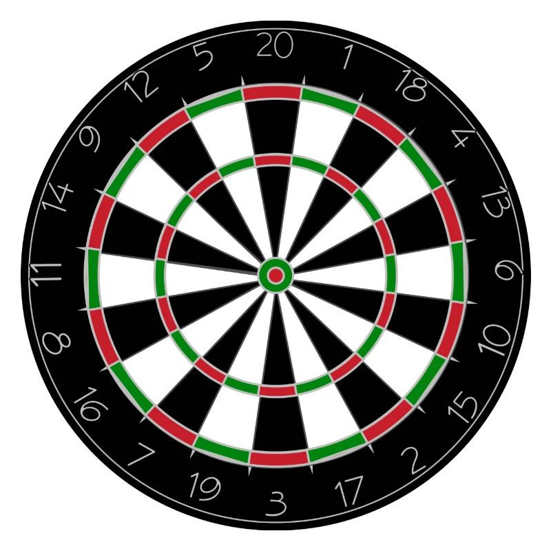 Jeu de fléchettes, fléchettes, fléchettes, fléchettes, fléchettes #