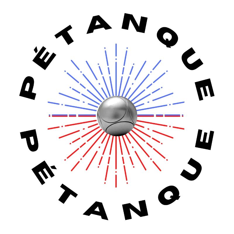 Boule petanque stern hell