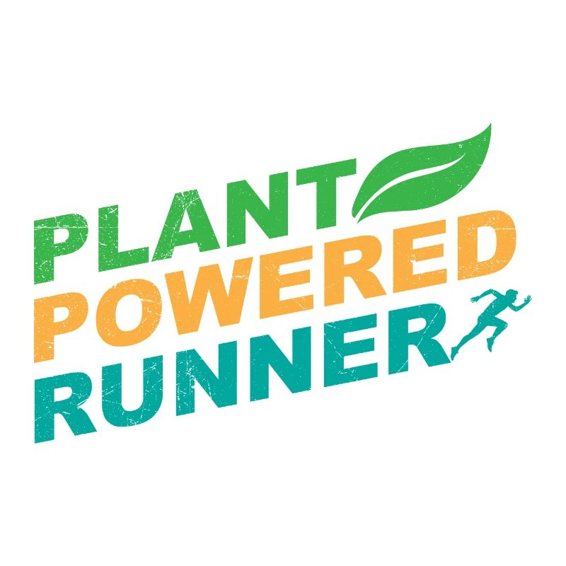 Plant Powered Runner Jogger Lustige Geschenkidee