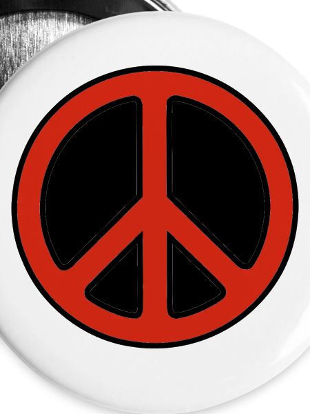 Peace red