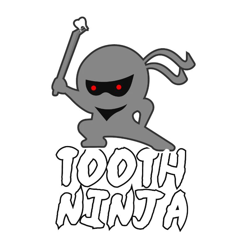 Dentist Tooth Ninja Tooth Pull Out Gift