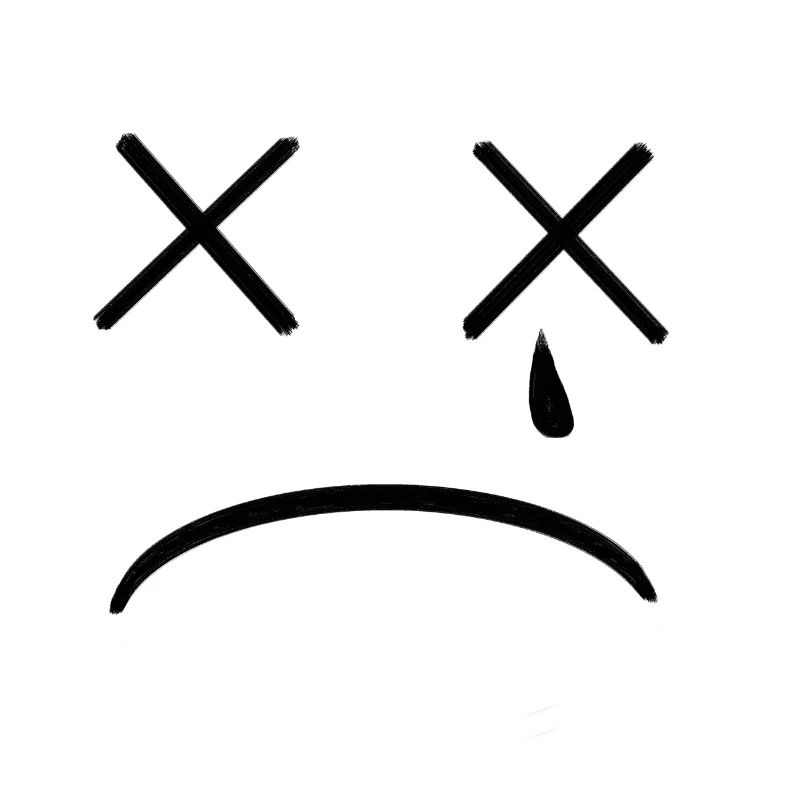 sad face