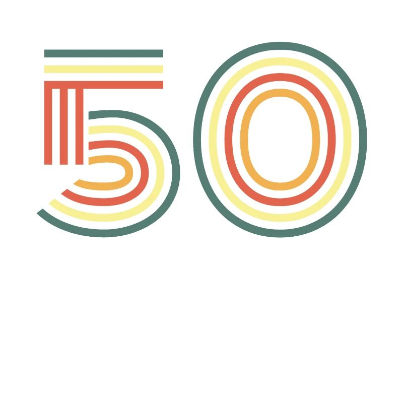 50. Geburtstag 50 Jährige