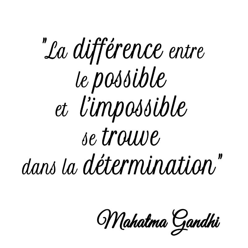 La différence entre le possible et l impossible