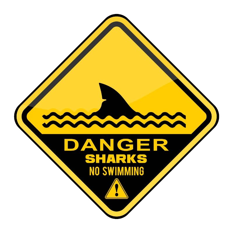 Danger Requins Pas de natation