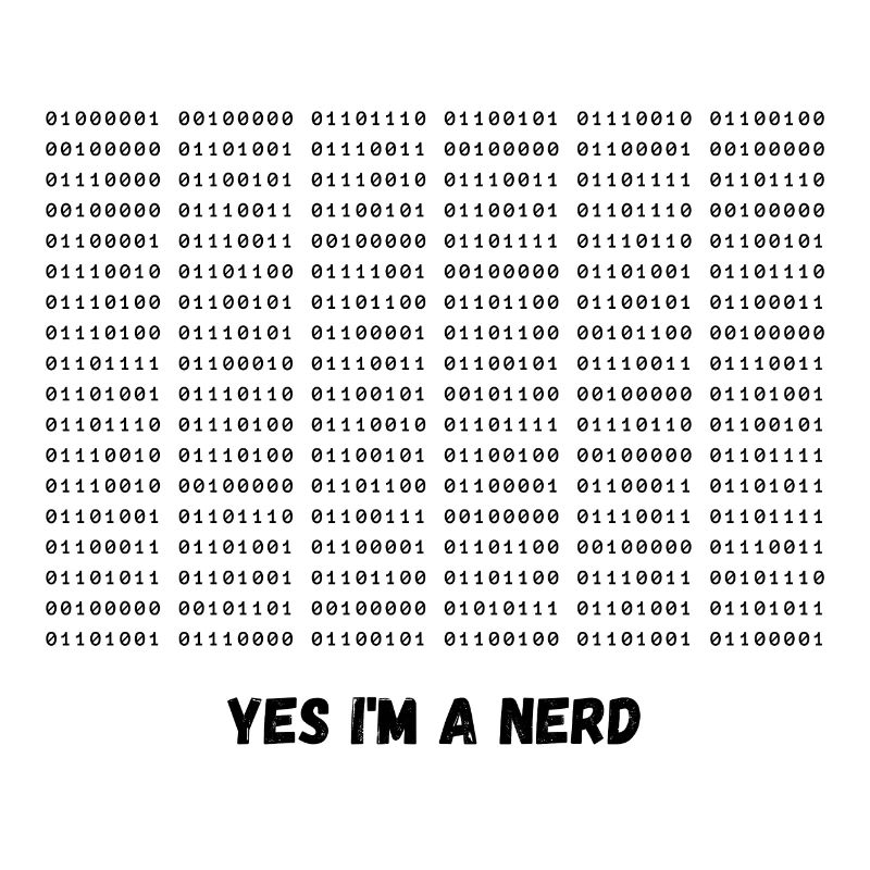 Ich bin ein Nerd