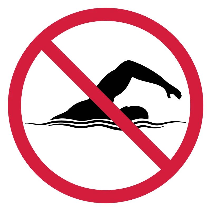 Nage de bouclier interdite