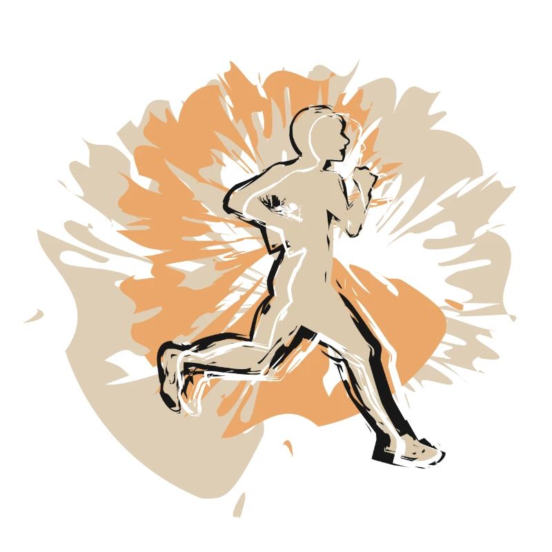 Stylish runner always one step ahead
