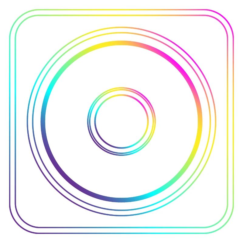 Colored Gradient Square