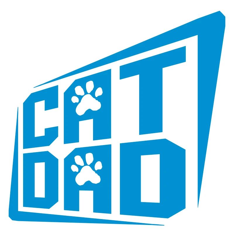 Conception du logo Cat Dad