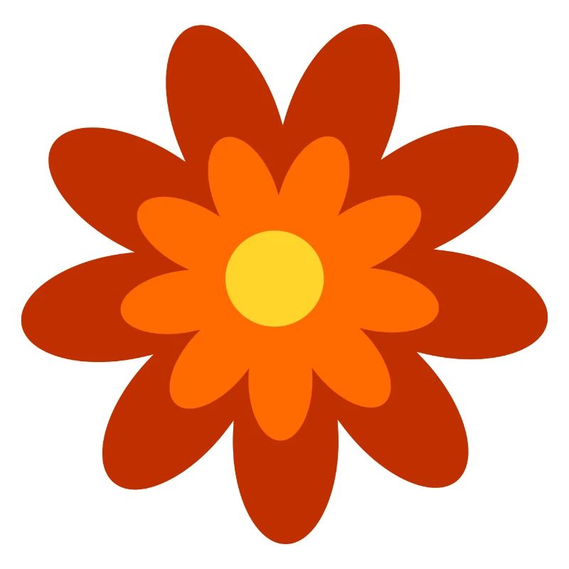 70s Flower Pattern