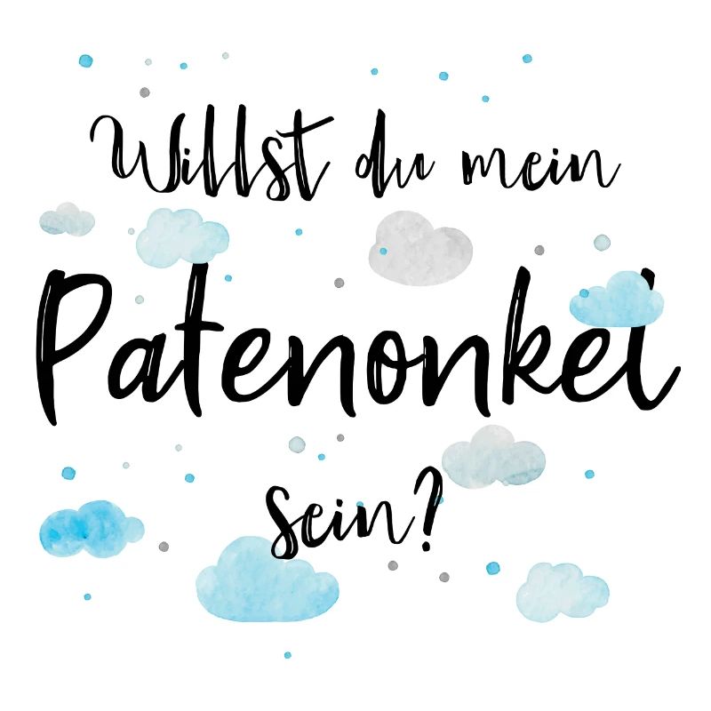 Willst du mein Patenonkel sein?
