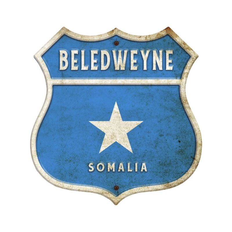 Beledweyne Somalia Crest Flag Design