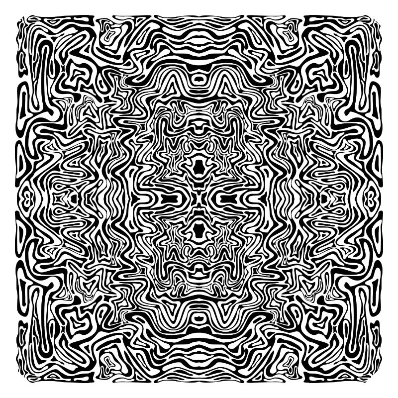 psychedelic Vision bw