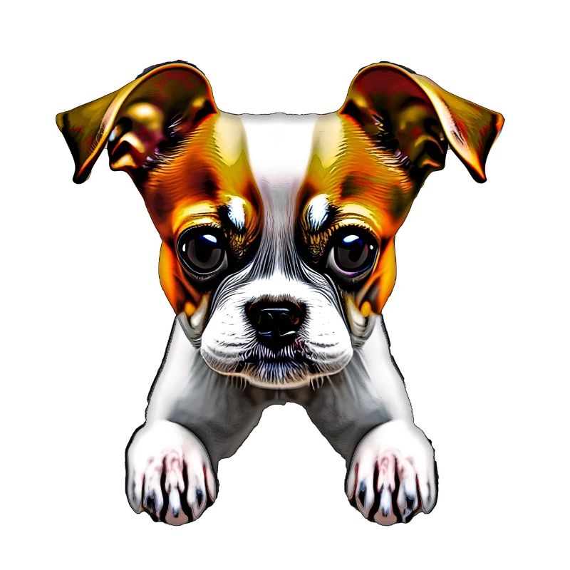 Petit chiot mignon