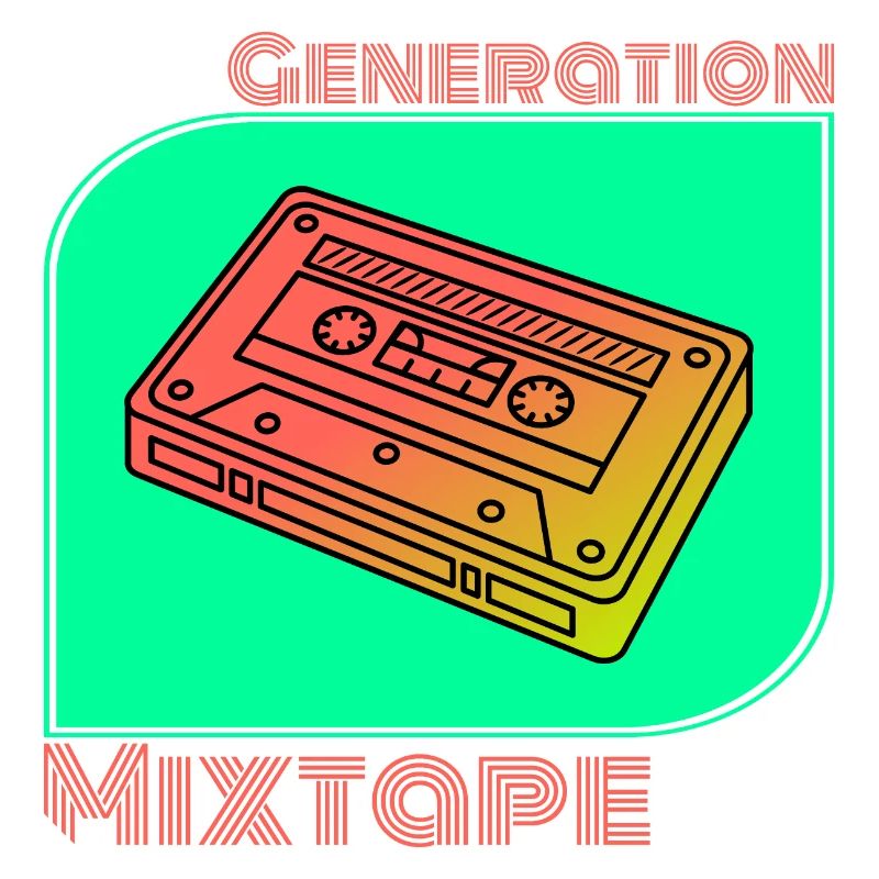 Generation Mixtape Cassette Kidcore Idée cadeau