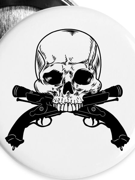 Totenkopfpistolen-Duell