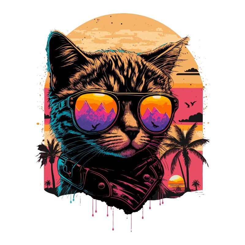 Sunset Cat