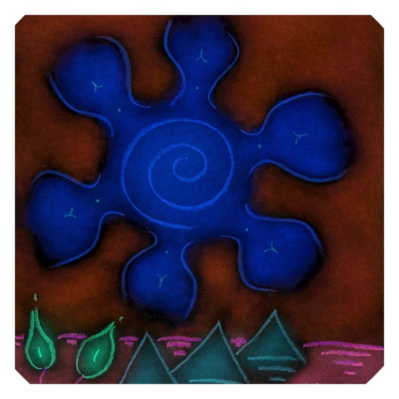 SUN ON INVERTED PYRAMIDS