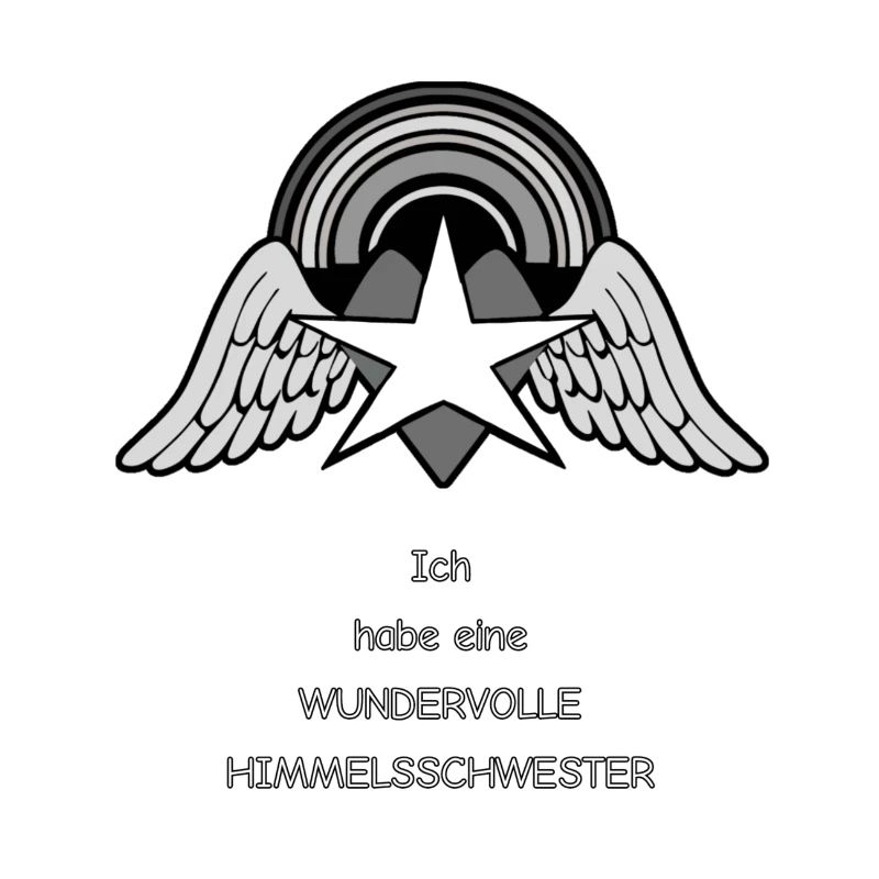 wundervolle Himmelsschwester - BlackNWhite