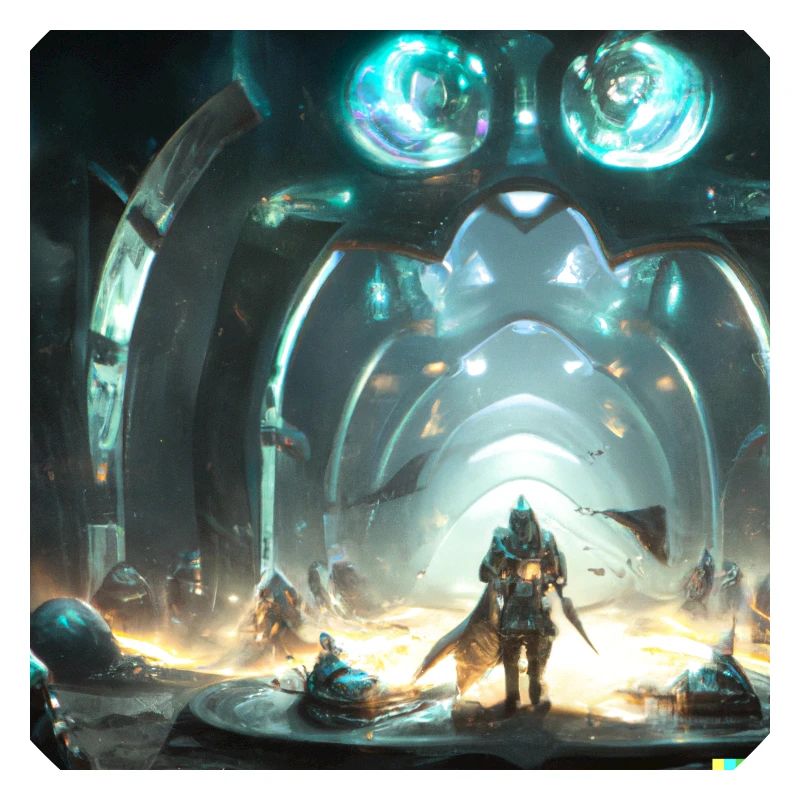Sci-fi kampf digital art