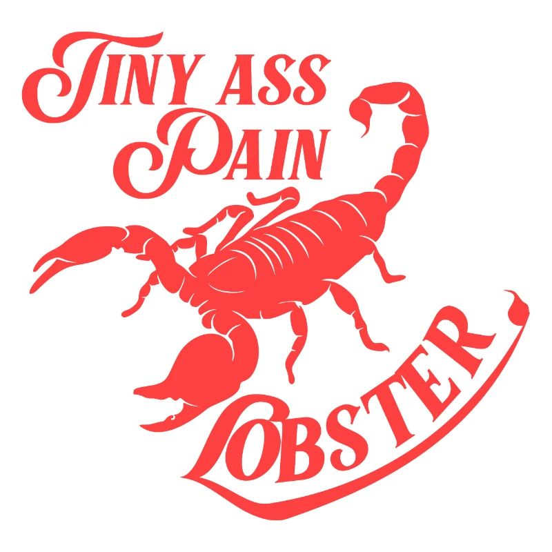 Scorpion Tiny Ass Douleur Homard