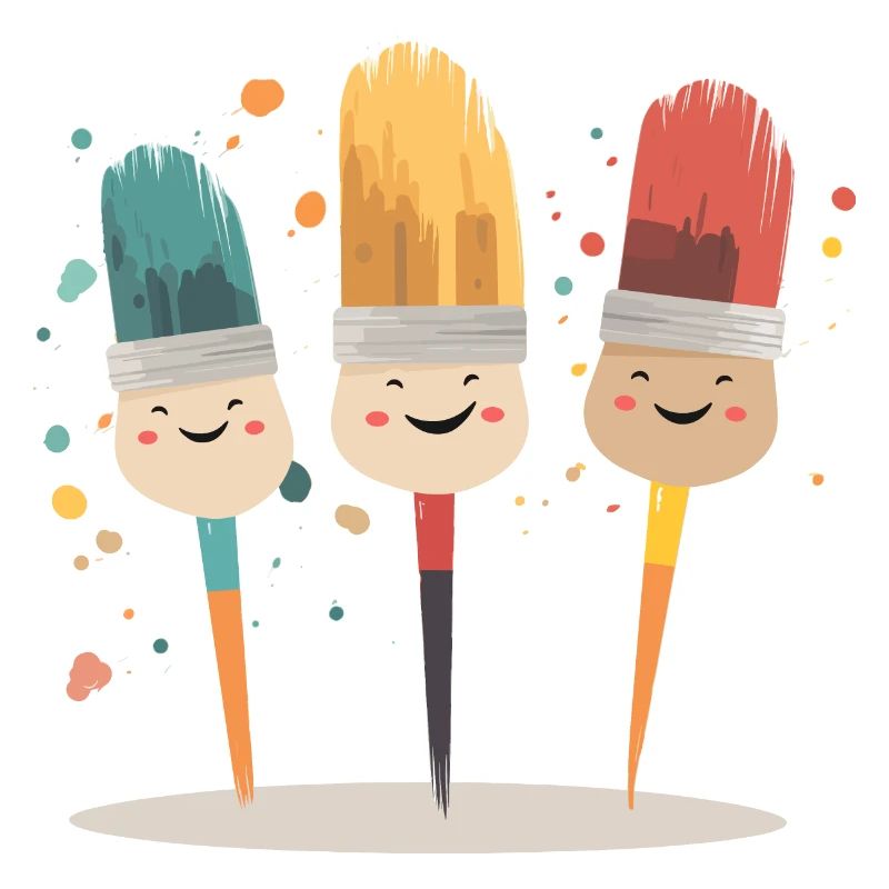 Funny brushes