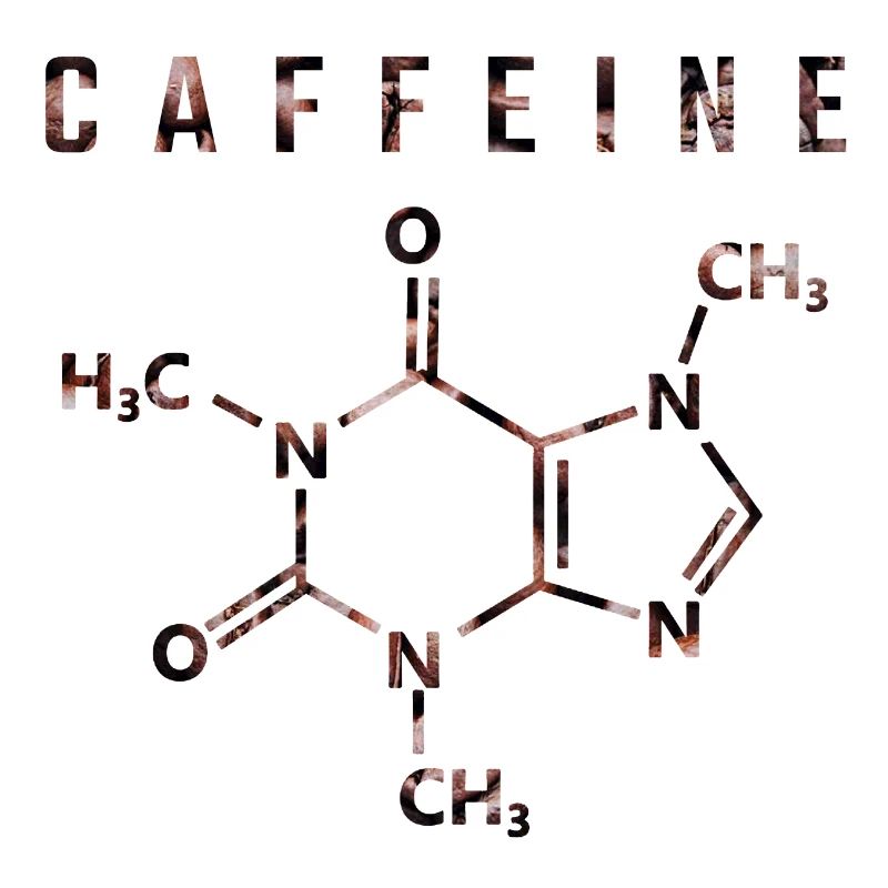Caffeine molecule