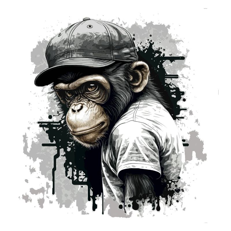 mignon bébé singe