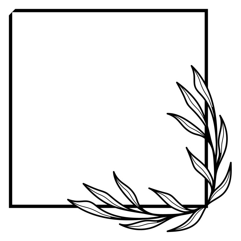 Willow leaf Boho Floral Wreath 6