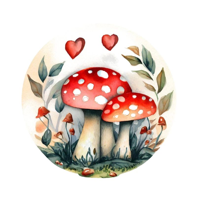 Magic mushrooms and toadstools - mushrooms