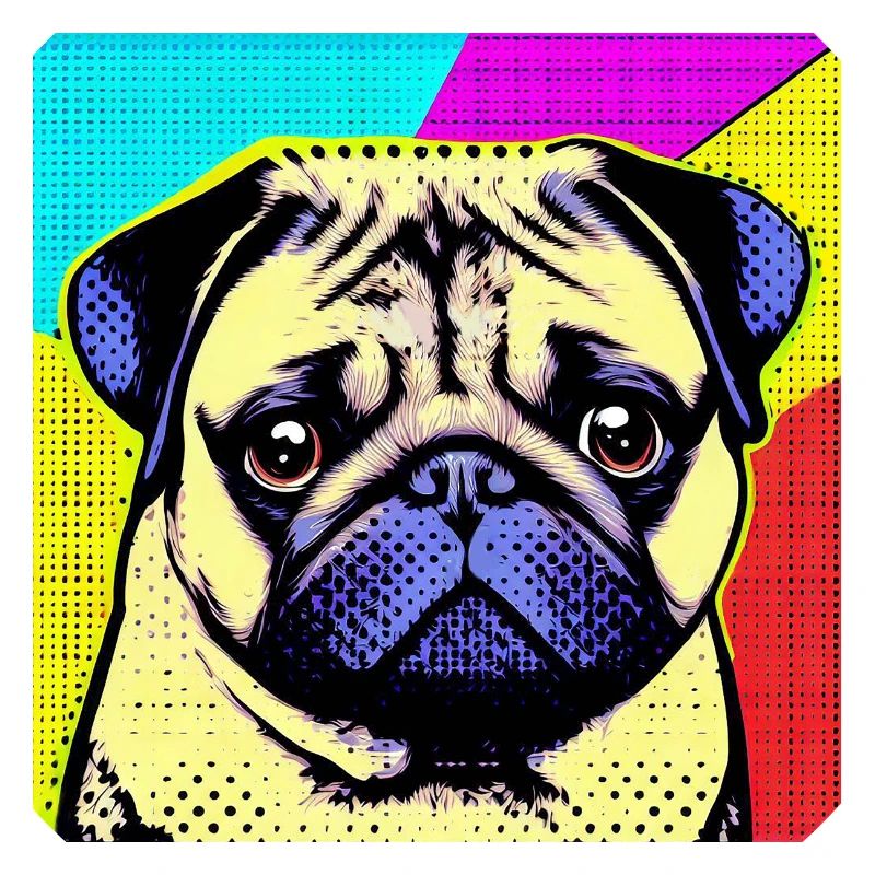 Mops Pop Art