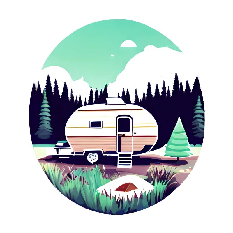 Camping Wohnwagen Camp Geschenk Zelten Wohnmobil