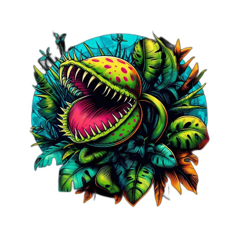 Venus Flytrap Jungle with Exotic Monsters