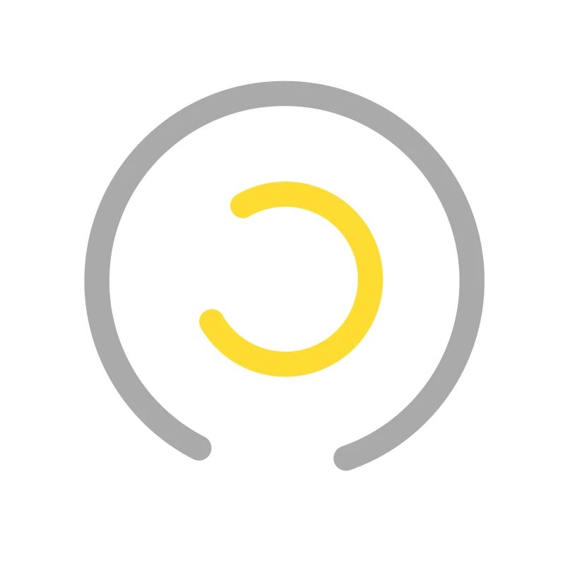 Design abstrait avec des formes de cercles en C