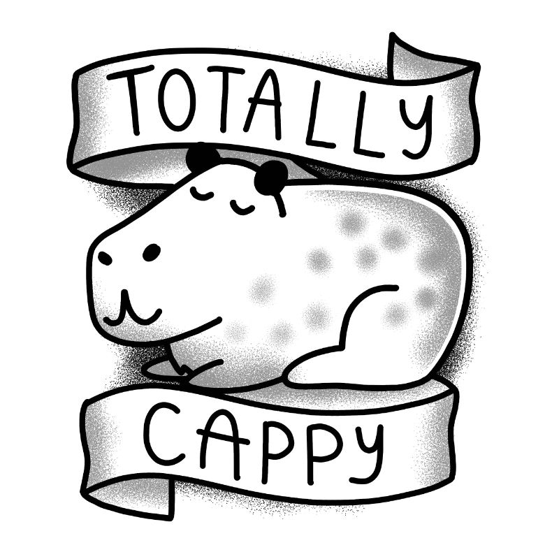 Totally Cappy Cute CAPYBARA